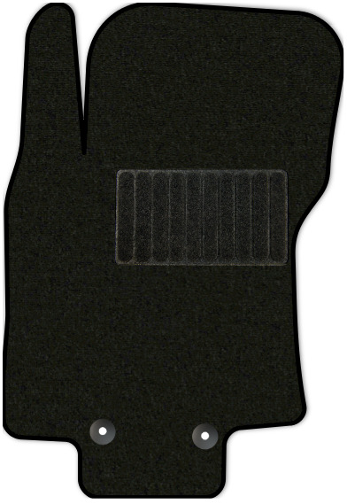 Коврики текстильные "Стандарт" для Nissan Qashqai II (suv / J11 Россия) 2019 - Н.В., черные, 1шт.