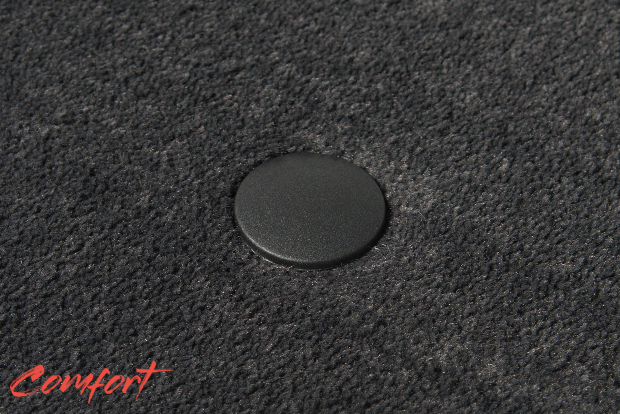 Коврики текстильные "Комфорт" для Ford Mondeo V (седан / CD391) 2012 - 2019, темно-серые, 5шт.