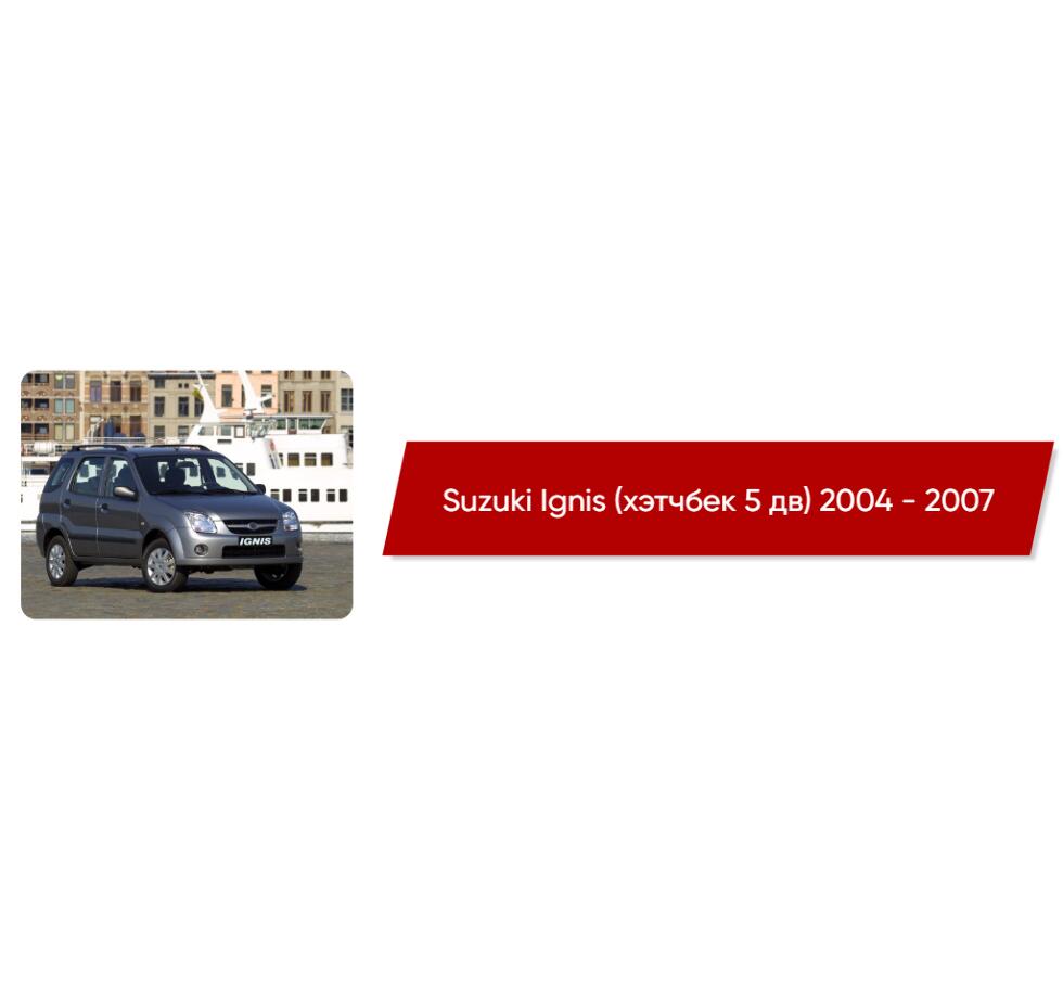 Коврики EVA в салон Suzuki Ignis (хэтчбек 5 дв) 2004 - 2007 - купить в  интернет-магазине Автоковрик.ру в Ярославле