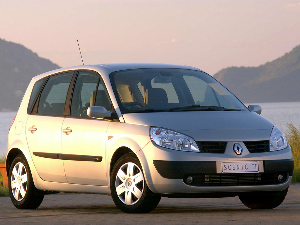Коврики текстильные для Renault Scenic II (хэтчбек 5 дв) 2003 - 2006