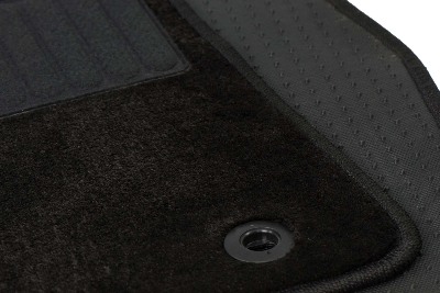 Коврики текстильные "Комфорт" для Skoda Octavia IV (лифтбек / A8) 2019 - Н.В., черные, 5шт.