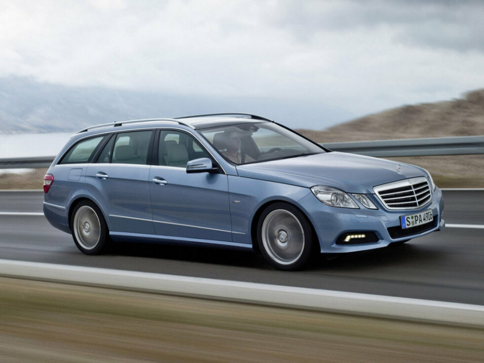 Коврики текстильные "Комфорт" для Mercedes-Benz E-Class (универсал / S212) 2009 - 2012, черные, 5шт.