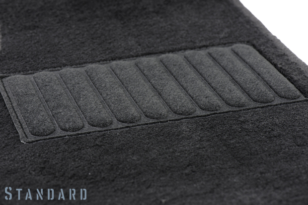 Коврики текстильные "Стандарт" для Audi SQ7 I (suv / 4M) 2016 - Н.В., черные, 5шт.