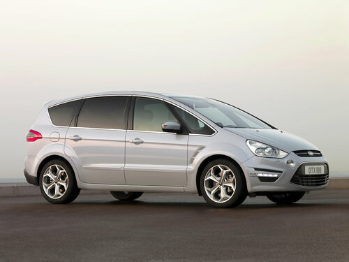 Коврики ЭВА "EVA ромб" для Ford S-Max (минивэн) 2010 - 2015, черные, 4шт.