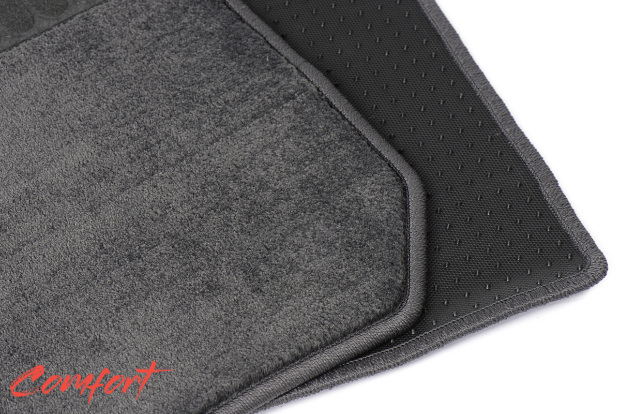 Коврики текстильные "Комфорт" для Porsche Macan (suv / 95B) 2013 - Н.В., темно-серые, 4шт.